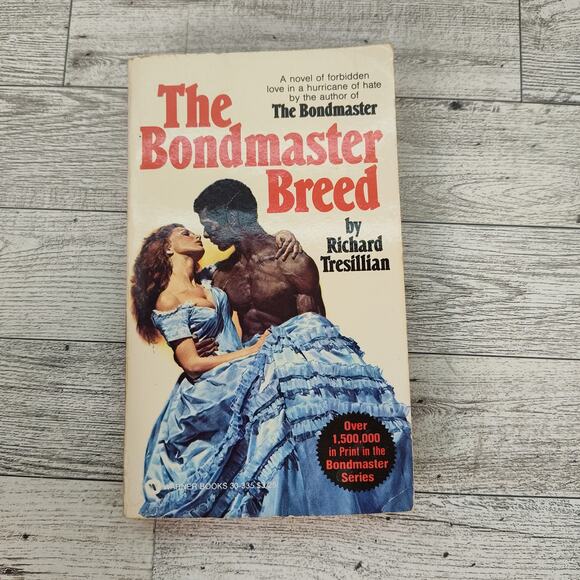 THE BONDMASTER BREED Richard Tresillian 1982 Paperback Historical Fiction - Picture 11 of 12